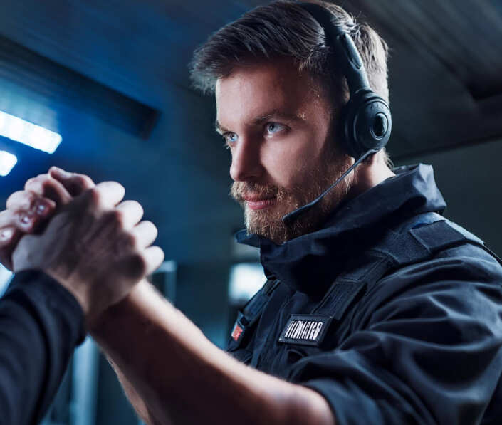 Deeskalations-Massnahmen Security-Service-Schwarzenbek