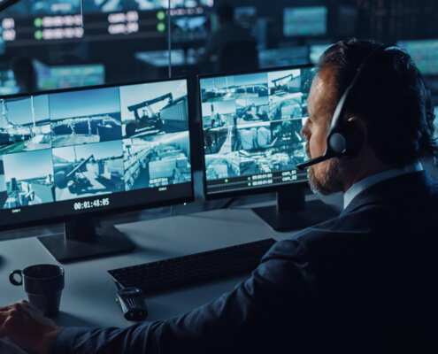 Notruf-Serviceleitstelle Sicherheits-Leistungen Security Service Schwarzenbek
